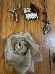 Lots Metal Hair Clips Duckbill Clips Scrunchies Hair Ties *Flaws