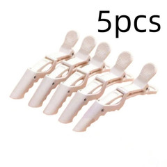 5 PCS Plastic Alligator Hair Clips Non-Slip Hairpins Salon Styling Tool – NEW