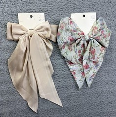 2x A New Day Hair Clip Set Womens One Size Multicolor Bow Floral Barrette