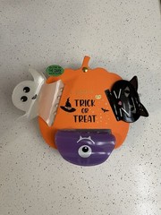 Hallowen Hair Claw Glow In The Dark 3 Design