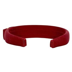 Salvatore Ferragamo headband, red, Vara ribbon, canvas,