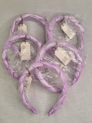 Lot 5x Purple Hair Braided Band A New Day Wedding Party Birthday Pretty Bundle