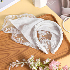 2 PACK Hair Scarf Headband for Women Soft Head Coverings Lace Head