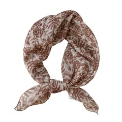 Retro Style Large Cotton Blend Hair Bandana Headband, Head Wrap, Hair Neck Sc…