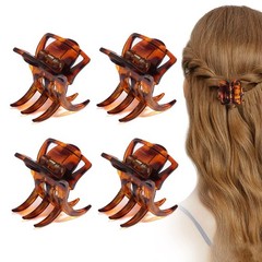 4 PCS 2.0 Inch Large Hair Claw Clips Jaw Clamp Thick Medium Hair Set