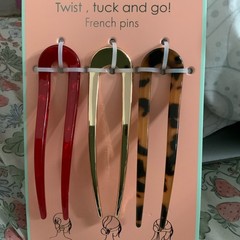 Sunday State French Hair Pins Set of 3 Western Hair Accessories