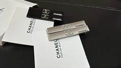 NEW Chan.. Beauty Hair Clip Set (2 Pcs) | New with Box – Black & Silver