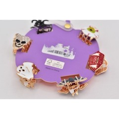 Piper K Trick Or Treat Halloween Small Hair Clips Ghost Bat Spider Vampire Eye