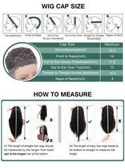 1cmx13cm Lace Frontal 100% Human Hair Wavy Pixie Cut Full Wig for Women,9 colors