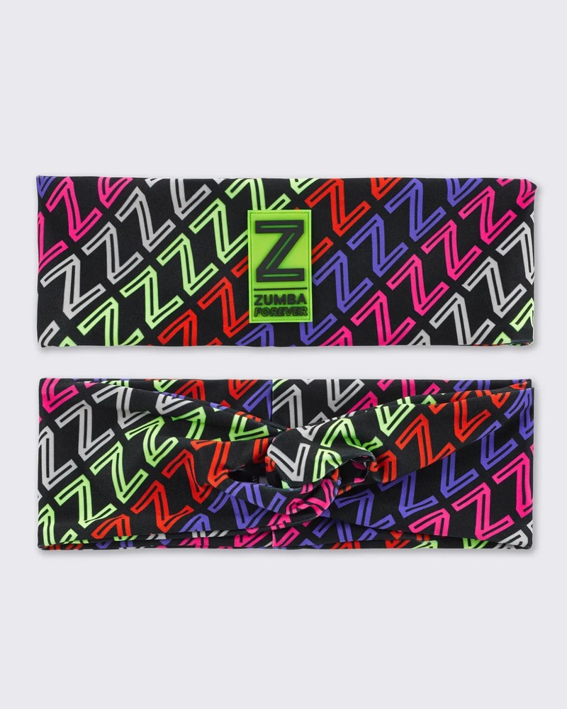 Zumba Forever Headband – 1 Headband ~ Multicolored ~ New! Free Shipping!