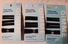 Gimme Hair Ties Find Your Perfect Fit Pack Of 5 Hair ties – x3