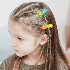 26Pcs Baby Girls Children Hair Clips Cute Fruit Pattern Hair Barrettes Hair Pins