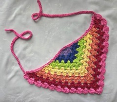 Pride Bandanas – Crocheted Bandanas / Head Kerchiefs