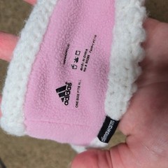ADIDAS Women’s Knit Headband White & Pink