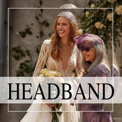 Sliver Wide Headbands Elegant Layered Leaf Double Band Bridal Accessory