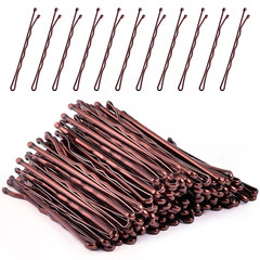 Silver Bobby Pins for Gray Hair 120PCS 2Inches Hair Pins for Women with Box