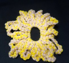 Crochet Hair Tie/Scrunchy Multicolors