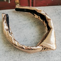 Alicia Bonnie Headband – gold metallic The Precious Metals