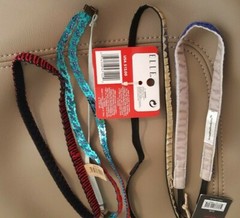 4 Hair Accessories BRAND NEW Headbands Head Wraps Bracelet NOS Lot 12