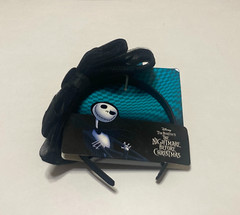 Disney Tim Burton’s The Nightmare Before Christmas Jack Skellington Headband Bow