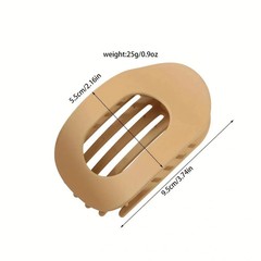 4Pcs Flat Hair Clips Matte Alligator Large Hair Claw Clips Thick Thin Hair Stron