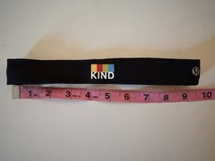 Lululemon x Kind Black Athletic Headband O/S Non Slip Grip
