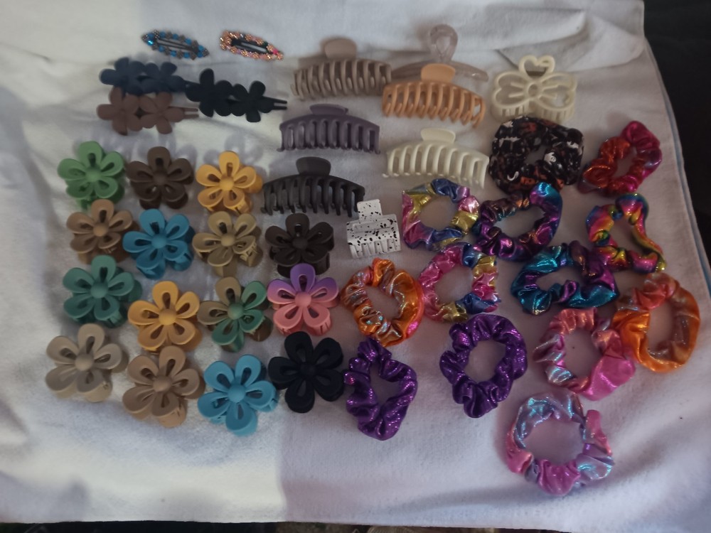 Lot Of 41 Hair Accessories For Any Occasions.
