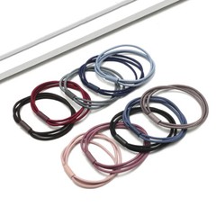 10PCS Women Girls Hair Bands Elastic Scrunchies Ponytail Holder Rubber Bands