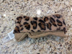 Women’s Leopard Print Ear Warmer Headband CoG New York