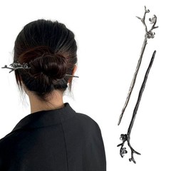Snmzlc 2 Pcs Hair sticks for buns,French hair pins for women,Buns and Updos …