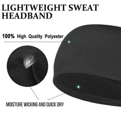 Breathable Sports Headbands for Fitness Workout Moisture Wicking Yoga Sweatband