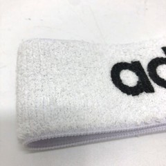 GUCCI 703594 logo adidas collaboration hair accessory/logo hair band White