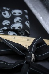 Disney Nightmare Before Christmas Jack Skellington 2 Hair Bands +2 Generic Bands