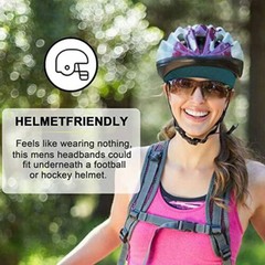 Breathable Sports Headbands for Fitness Workout Moisture Wicking Yoga Sweatband