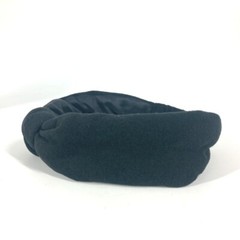 SAINT LAURENT PARIS 682968 headband hair accessories pile hair band cotton Black