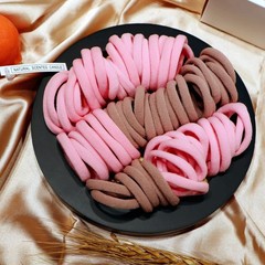 25-100X Women Girls Seamless Hair Band Ties Rope Ring Elastic Ponytail Holder US