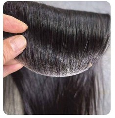 3.5″x5.5″/5″x6″Stick on Front Silk Top Base 100% Remy Human Hair Topper 12″~18″