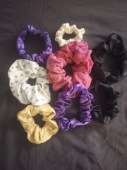 Sol Markert Scrunchies 16 PCS Hair Accessories for Women Girls Ponytail Holders