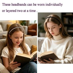 12 PCS Colorful Thin Plastic Five Star Headbands Teeth Hair Accessories Girls
