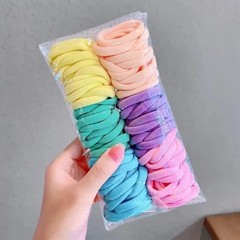25-100X Women Girls Seamless Hair Band Ties Rope Ring Elastic Ponytail Holder US