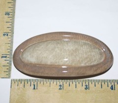 Barrette Rounded Oval / Rectangular Hair Clip Colorful Patterns Made in France