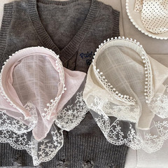 2 PACK Hair Scarf Headband for Women, Lace Hair Bandana, Non-Slip Hair Soft Head