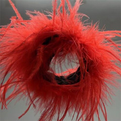 Slap Bangle Patting Circle Feather Slap Bracelets Wristband Hair Accessories