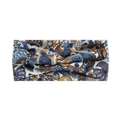 Vintage Cross Turban Hair Band Bohemian Print Bandana Headband Hair Accessories