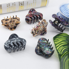 Tortoise Shell Hair Claw Clips, 2.4 Inch Medium Size Acrylic Hair Banana Barrett