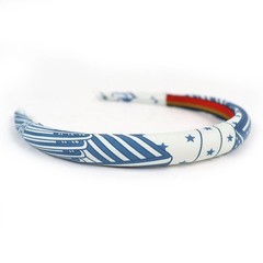Hermes Gina Zigzag headband hair accessories Hairband Width 1.6cm(0.6in)