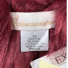 Collection 18 Infinity Scarf Blackberry Cordial Burgundy One Size Lord & Taylor