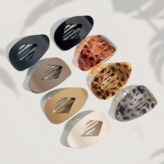 Rauimour 8PCS Flat Hair Clips for Women 8 Count (Pack of 1), Multicolor