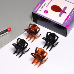 4 Pack 2.0 Inch Hair Claw Clips Big Size Hair Jaws for Women Thick Medium Hair