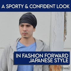 Japanese Style Headband for Men & Women | Stretch Hair Band for Sports & Daily W